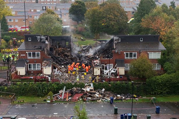 Three arrested over ‘cannabis farm’ house explosion that killed boy and man