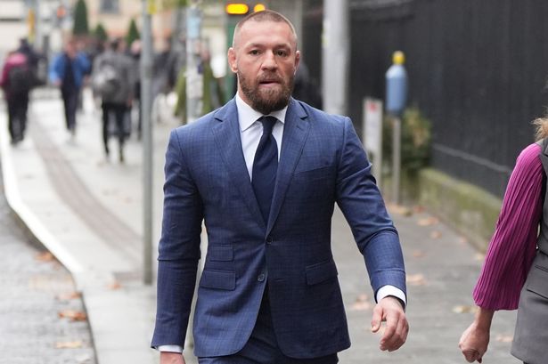 Conor McGregor appears at court for civil action over alleged sexual assault