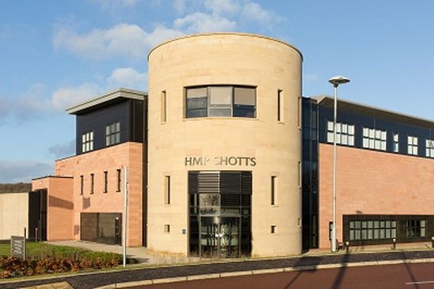 Carer caught with drugs while working at Shotts Prison shown mercy by sheriff