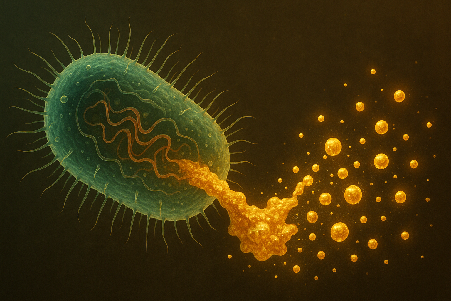 The Tiny Bacterium That Turns Toxic Metal Into Pure 24-Karat Gold