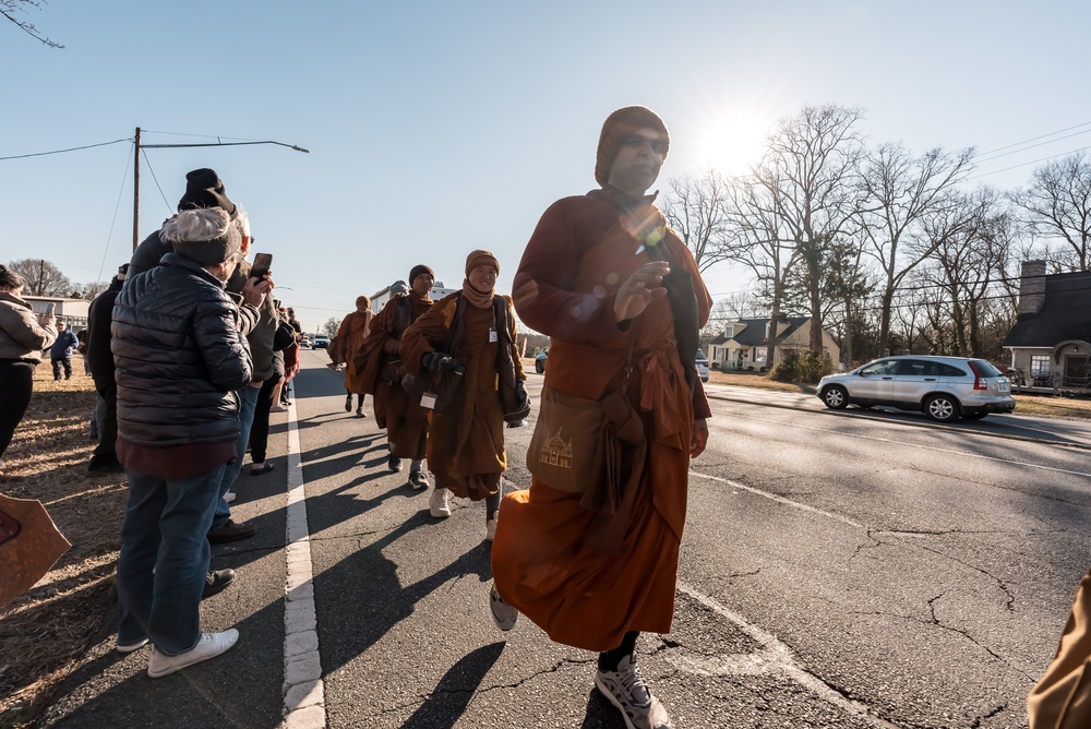 From Texas to the Capitol: Buddhist Monks Arrive in Washington After 15-Week Peace Walk
