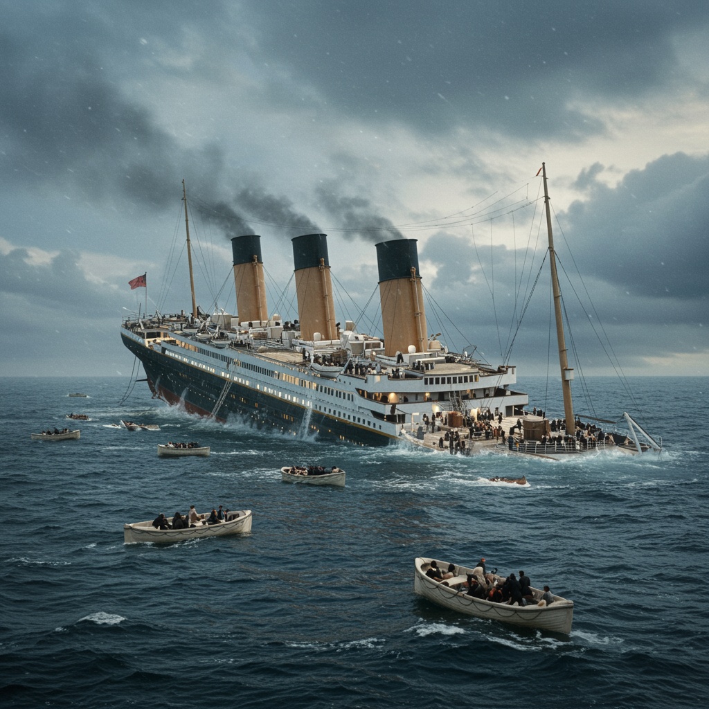 Museum Titanic Display Suddenly Floods on Sinking Anniversary and Sparks Paranormal Talk