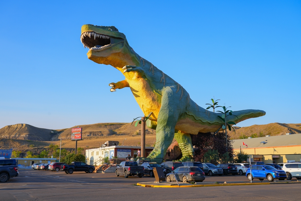 This 145,000-Pound Dinosaur Is Up For Sale And It Is Causing Chaos