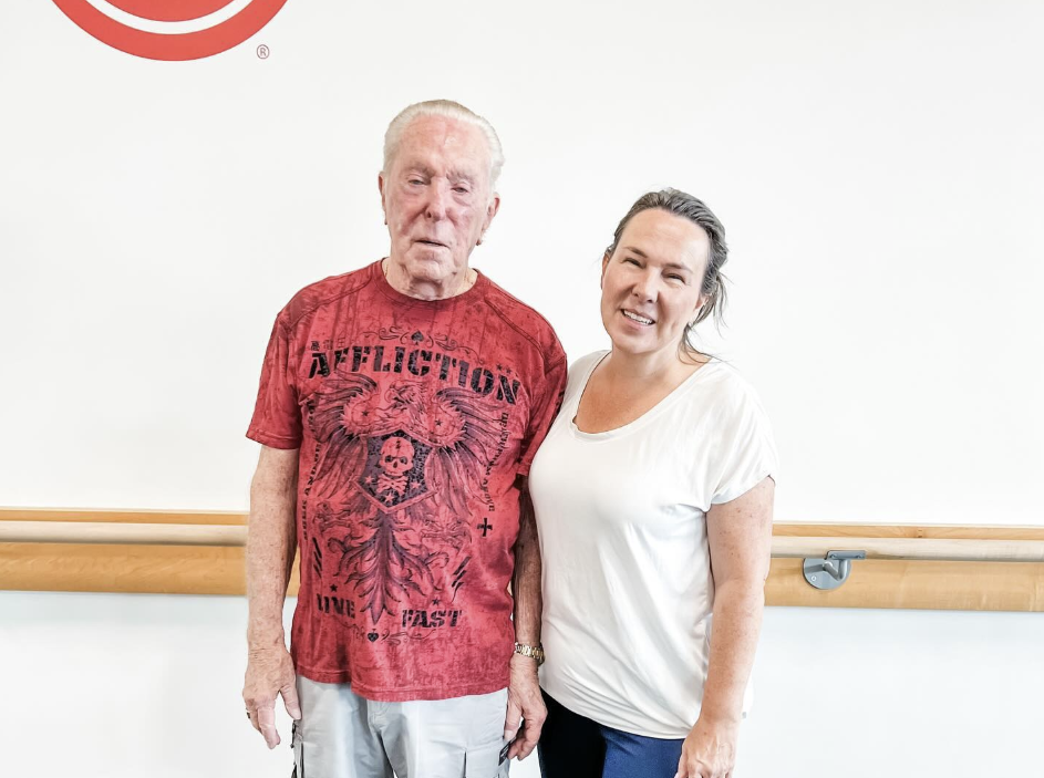 92 Year Old Milton H Has Just Reached 500 Pure Barre Classes