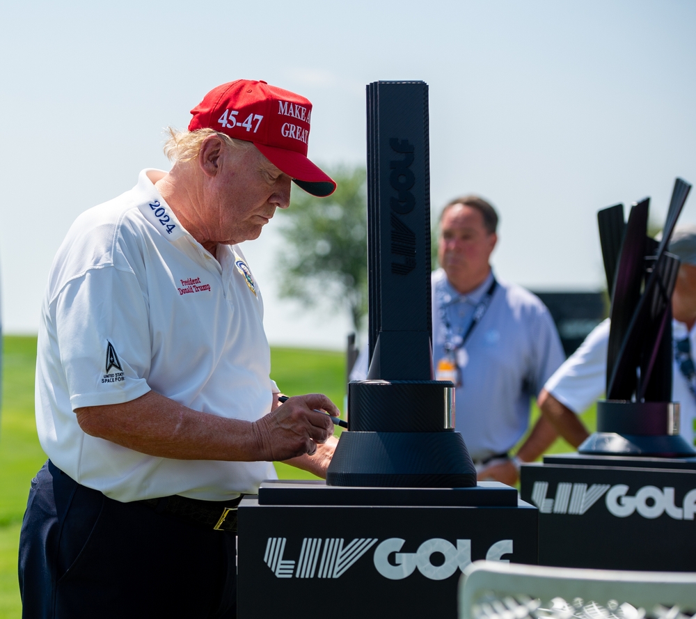 Trump’s Latest Golf Championship Win Sparks Fresh Cheating Claims After New Footage Emerges