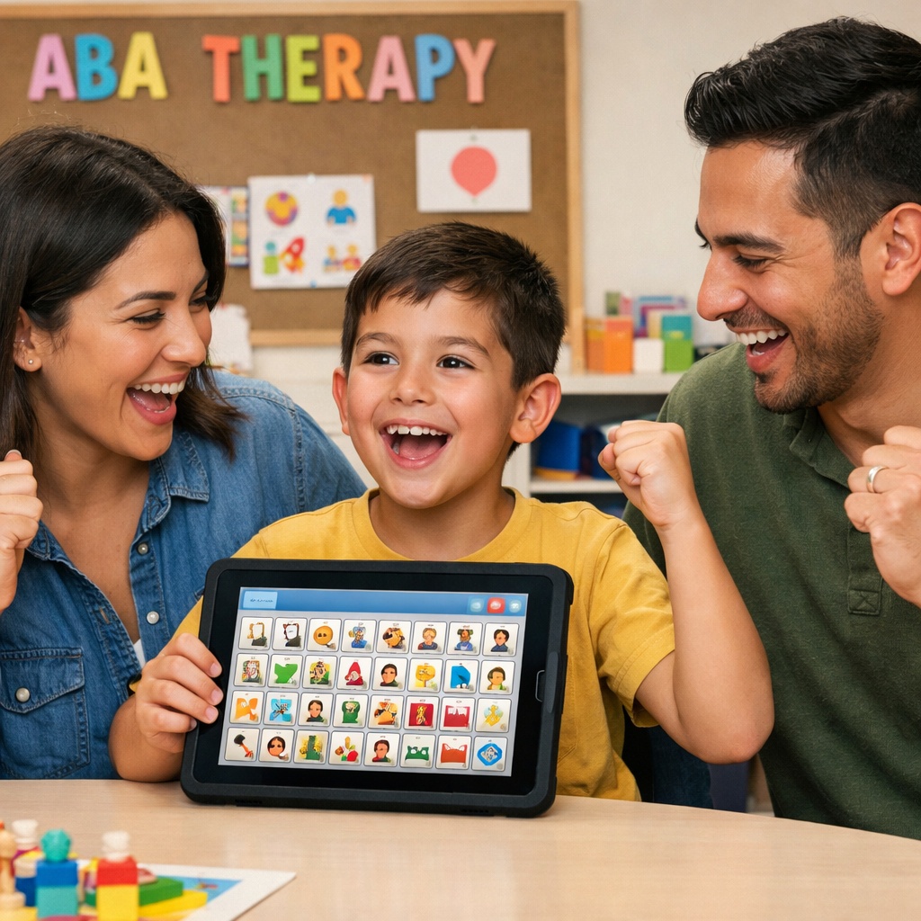 Mom Finds A Genius Way To Help Her Nonverbal Son Talk When Technology Fails