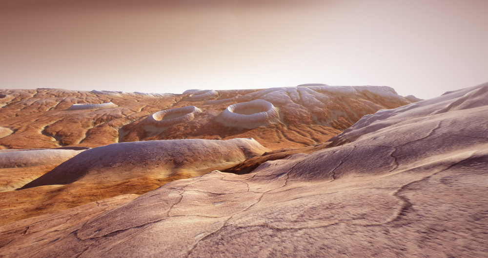Scientists Discover 16 Mysterious Shapes Buried Beneath Mars That Could Reveal Its Ancient Climate